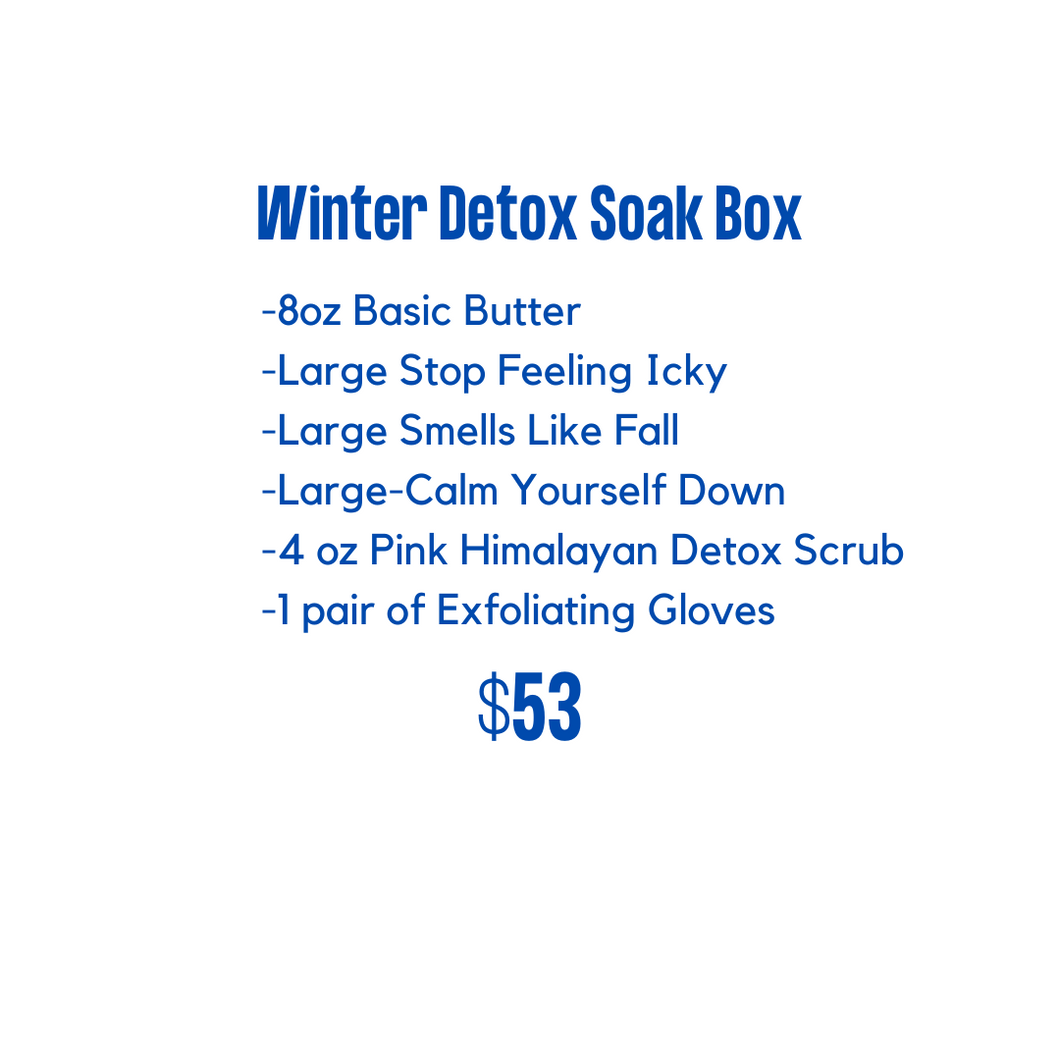 Winter Detox Soak Box